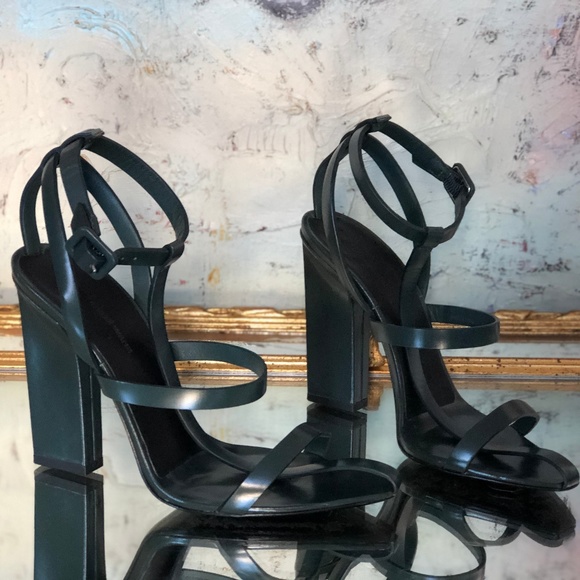 Alexander Wang Shoes - Alexander Wang Vero Cuoio Strappy 4" Heels